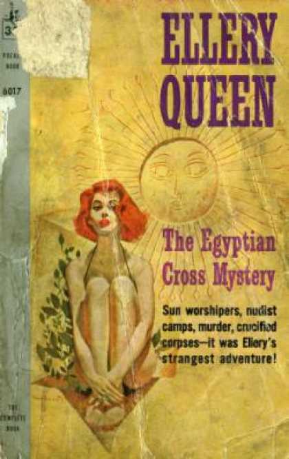 Pocket Books - Egyptian Cross Mystery - Ellery Queen