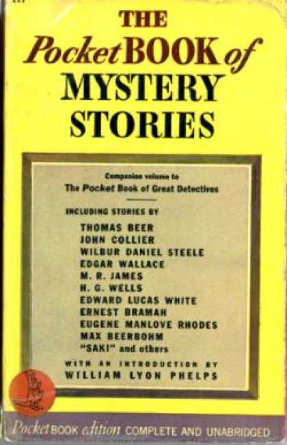 Pocket Books - The Pocket Book of Mystery Stories - Lee, Ed.; With an Introduction By William L