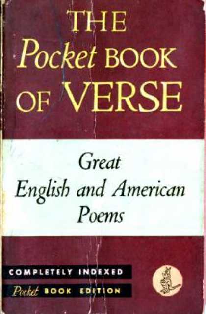 Pocket Books - The Pocket Book of Verse - Great English and American Poems