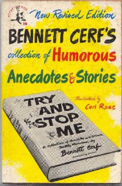 Pocket Books - Try and Stop Me: A Collection of Anecdotes and Stories, Mostly Humorous - Bennet