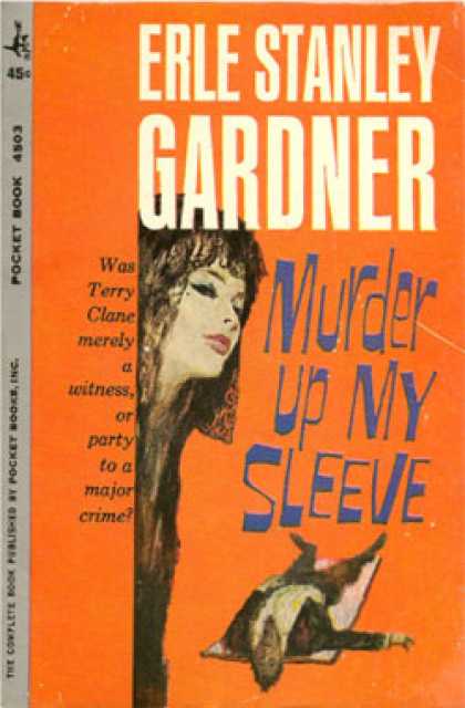 Pocket Books - Murder Up My Sleeve - Erle Standly Gardner