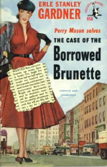 Pocket Books - The Case of the Borrowed Brunette