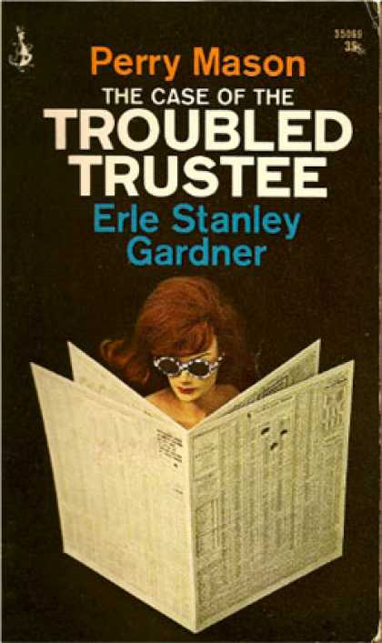 Pocket Books - Perry Mason the Case of the Troubled Trustee - Erle Stanley Gardner