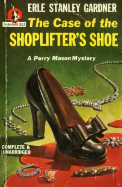 Pocket Books - The Case of the Shoplifters Shoe - Erle Stanley Gardner