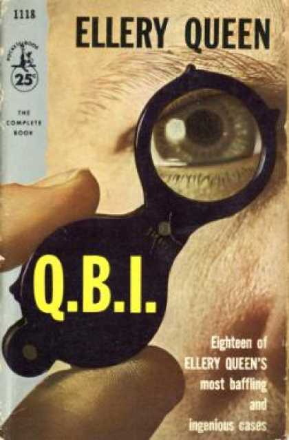 Pocket Books - Q. B. I. - Ellery Queen