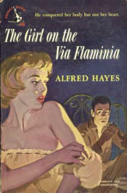 Pocket Books - The Girl On the Via Flaminia - Alfred Hayes