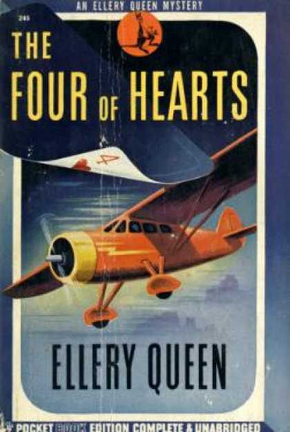 Pocket Books - The Four of Hearts: An Ellery Queen Mystery