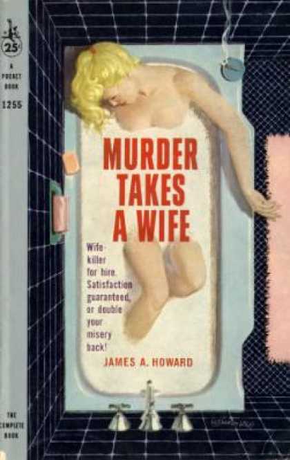 Pocket Books - Murder Takes a Wife - James A. Howard