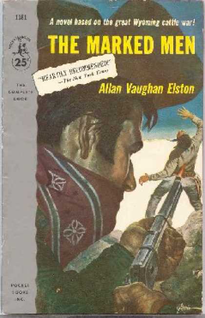 Pocket Books - The Marked Men - Allan Vaughan Elston