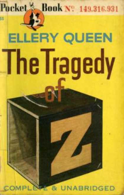 Pocket Books - The Tragedy of Z,: A Drury Lane Mystery - Ellery Queen