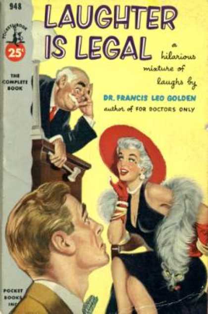 Pocket Books - Laughter Is Legal - Francis Leo Golden
