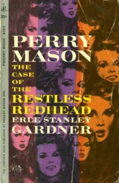 Pocket Books - The Case of the Restless Redhead - Erle Stanley Gardner
