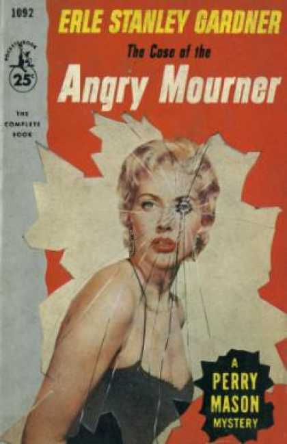 Pocket Books - The Case of the Angry Mourner - Erle Stanley Gardner