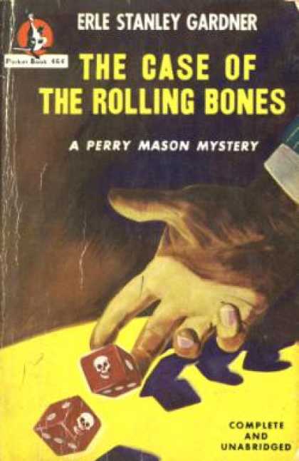 Pocket Books - The Case of the Rolling Bones (vintage Pocket Bk #464) - Erle Stanley Gardner