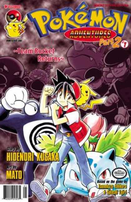 Pokemon Adventures 6 - Pokemon - Adventures Part 2 - Team Rocket Returns - Hidenori Kusaka - Mato