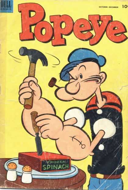 Popeye 26 - Dell - Dell Comics - Popeye The Sailor Man - Sailor - Spinach