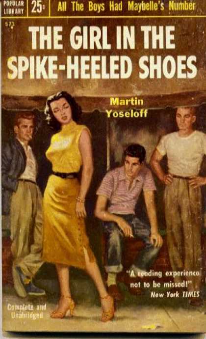 Popular Library - The Girl In the Spike-heeled Shoes - Martin Yoseloff