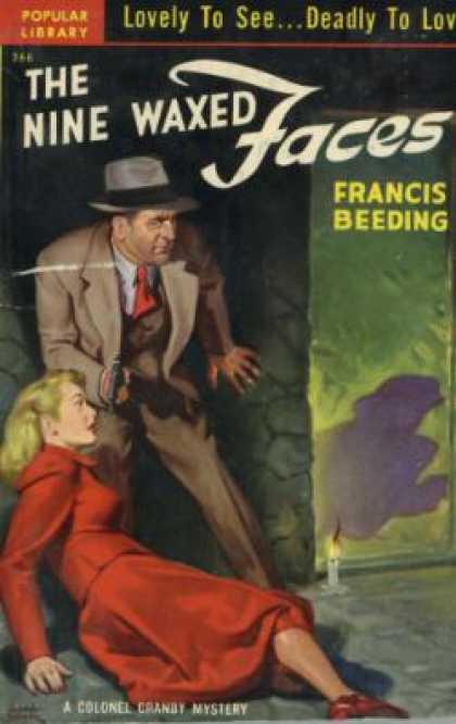 Popular Library - The Nine Waxed Faces - Francis Beeding