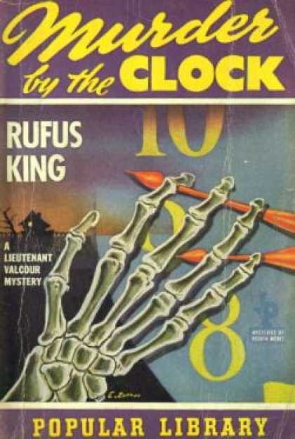 Popular Library - Murder By the Clock - Rufus King