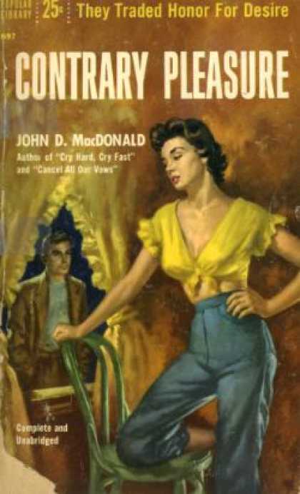 Popular Library - Contrary Pleasure - John D. Macdonald