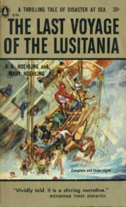 Popular Library - The Last Voyage of the Lusitania - A. A. and Mary Hoehling Hoehling