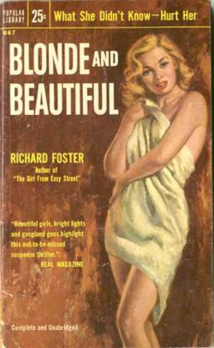 Popular Library - Blonde and Beautiful - Richard Foster