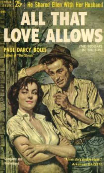 Popular Library - All That Love Allows - Paul Darcy Boles