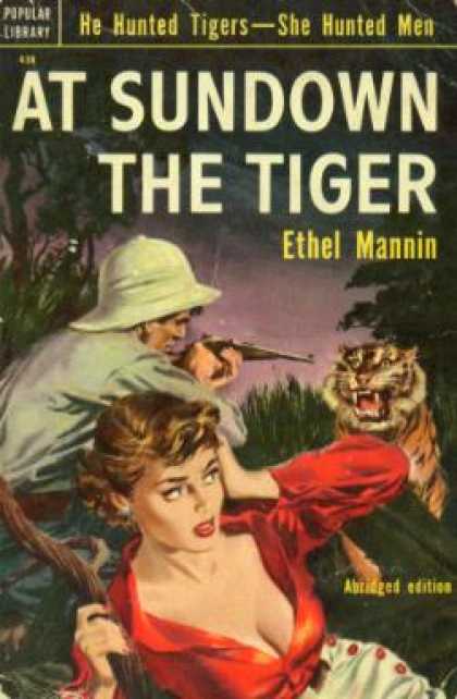 Popular Library - At Sundown the Tiger - Ethel Mannin