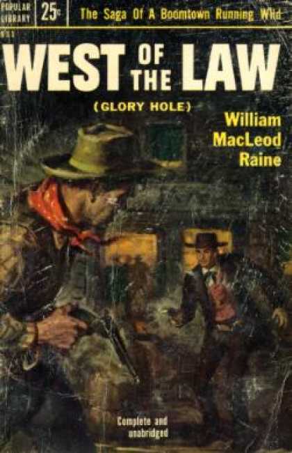 Popular Library - West of the Law - William Macleod Raine