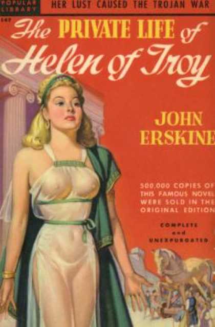 Popular Library - The Private Life of Helen of Troy - John Erskine