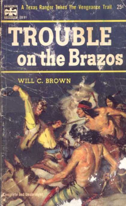 Popular Library - Troble on the Brazos - Will C. Brown