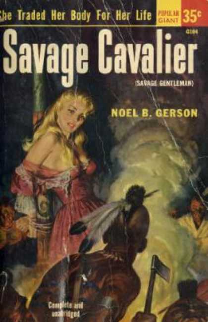 Popular Library - Savage Cavalier - Noel Bertram Gerson