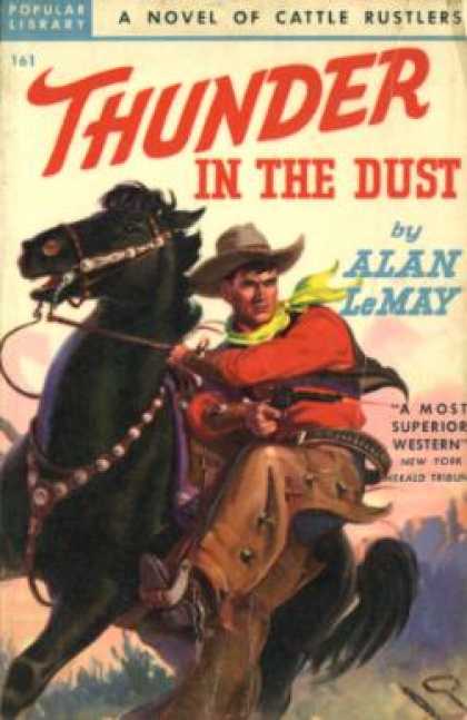 Popular Library - Thunder In the Dust - Alan Lemay