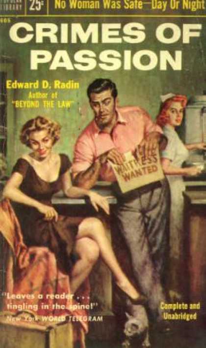 Popular Library - Crimes of Passion - Edward D Radin
