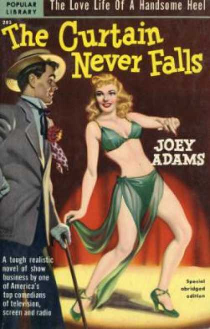 Popular Library - The Curtain Never Falls - Joey Adams
