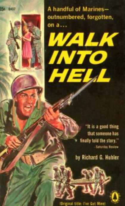 Popular Library - Walk Into Hell - Richard Gibson Hubler
