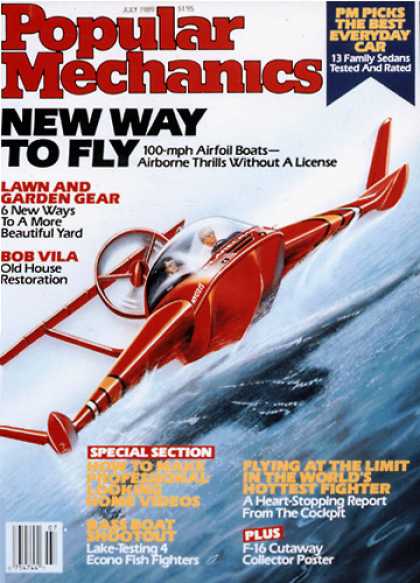 Popular Mechanics - July, 1989