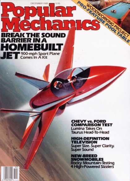 Popular Mechanics - December, 1989