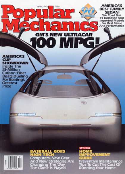 Popular Mechanics - April, 1992