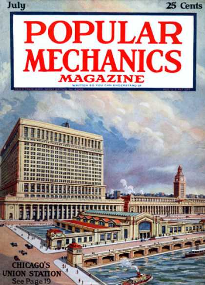 Popular Mechanics - July, 1922