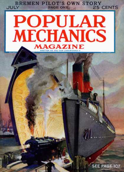 Popular Mechanics - July, 1928