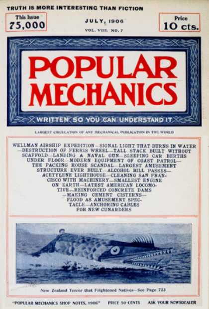 Popular Mechanics - July, 1906