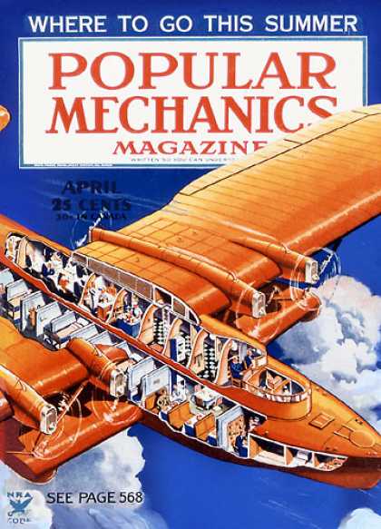 Popular Mechanics - April, 1935