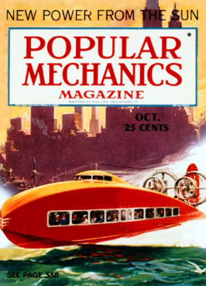 Popular Mechanics - October, 1936