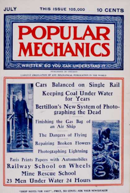 Popular Mechanics - July, 1907