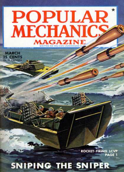 Popular Mechanics - March, 1945