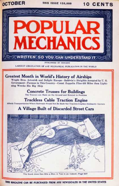 Popular Mechanics - October, 1908