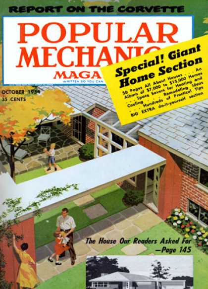 Popular Mechanics - October, 1954