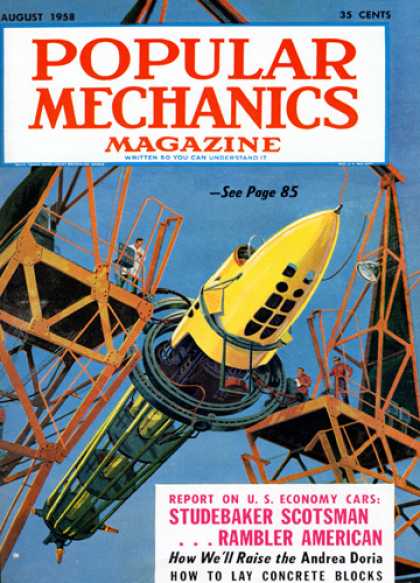 Popular Mechanics - August, 1958