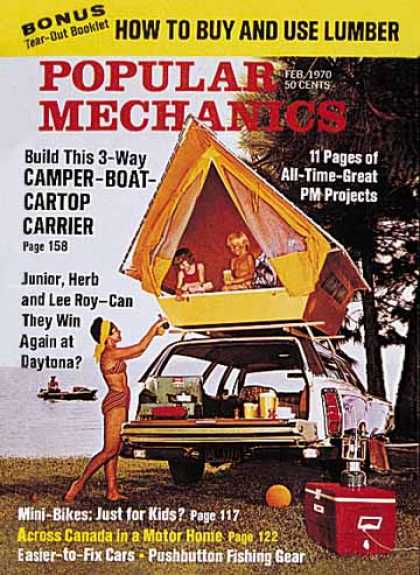 Popular Mechanics - February, 1970